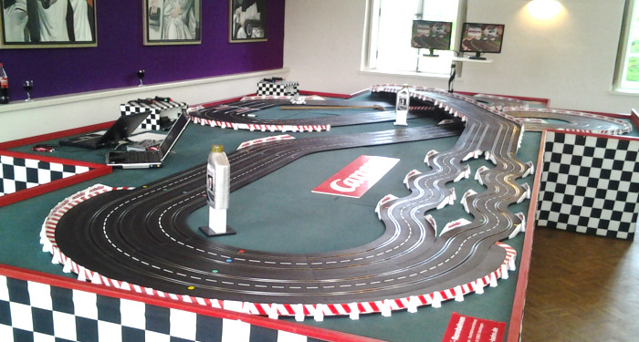 Carrerabahn Sonderanfertigung | Messestand