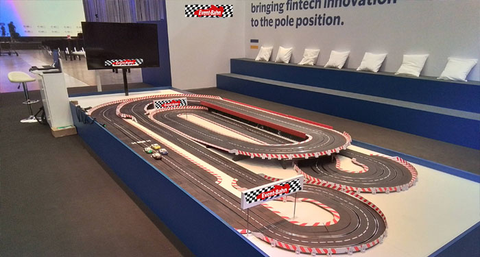 Carrerabahn Sonderanfertigung | Stadthalle | Messestand