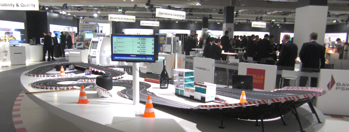 Carrerabahn Sonderanfertigungen auf der Messe